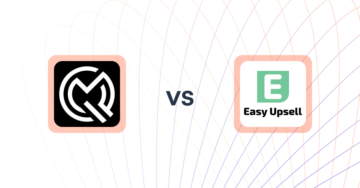 Shopify Upsell and Cross-sell Apps: QuizMaster‑Product Recommender vs Easy Upsell