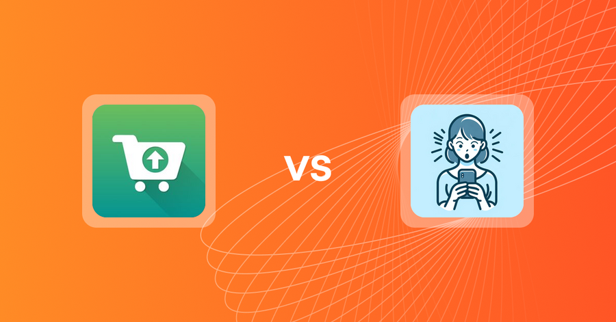 Shopify Upsell and Cross-sell Apps: Smart Suggest Pro by Essenify vs ラクラク診断ビルダー