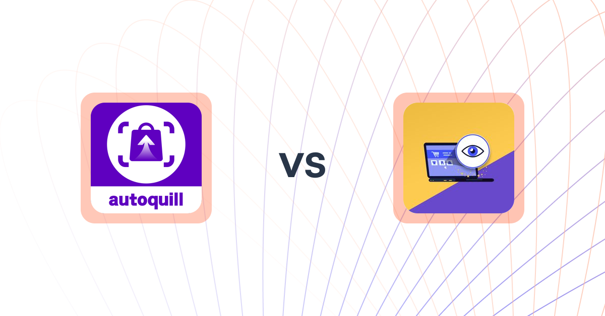 Shopify Upsell and Cross-sell Apps: AI agent Upsell ‑ autoquill vs ReVisit‑Recent Viewed Products