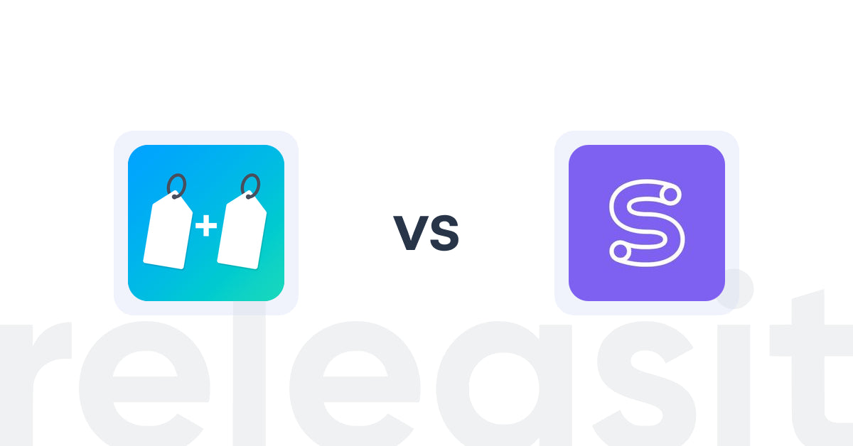 Shopify Upsell and Cross-sell Apps: Product Bundles by BSF vs Shopcast: Product Recommender