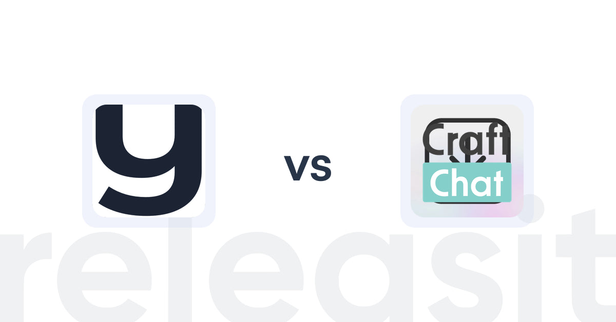 Shopify Upsell and Cross-sell Apps: Yugaa ‑ AI Chatbot vs. CraftChat: Convert Chat to Sale