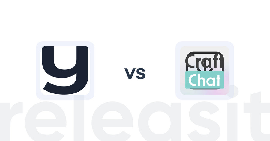 Shopify Upsell and Cross-sell Apps: Yugaa ‑ AI Chatbot vs. CraftChat: Convert Chat to Sale