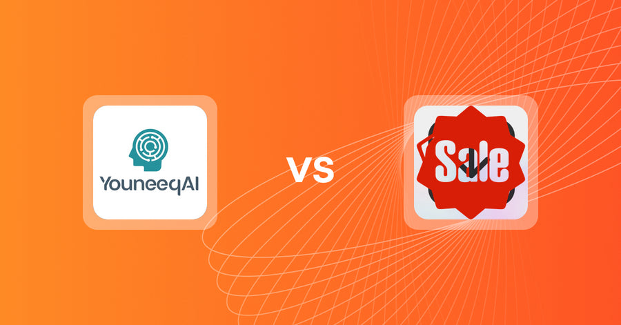 Shopify Upsell and Cross-Sell Apps: Youneeq AI Personalization vs Free Shipping Upsell