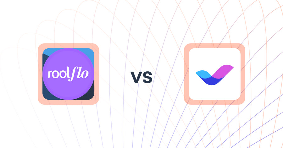 Shopify Upsell and Cross-sell Apps: Rootflo AI Quiz, Banner, Nudge vs Veda Landing Page Builder