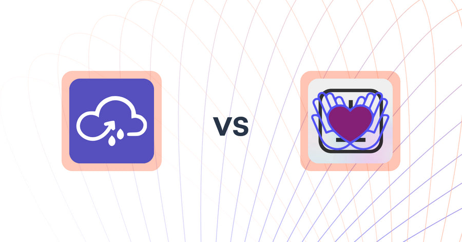 Shopify Upsell and Cross-Sell Apps: Weather Spot ‑ Smart Upselling vs DonateMate for Donations