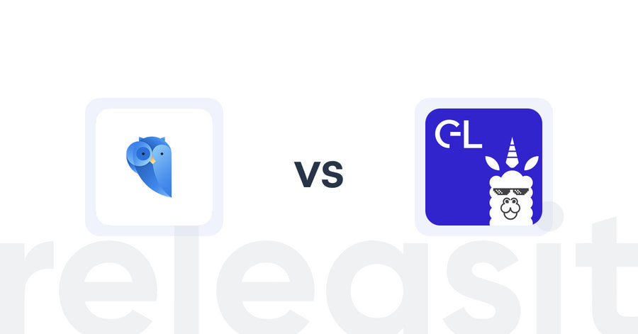 Shopify Upsell and Cross-sell Apps: Findify Search & Merchandise vs. GLab: Gift Wrap & Gift Message