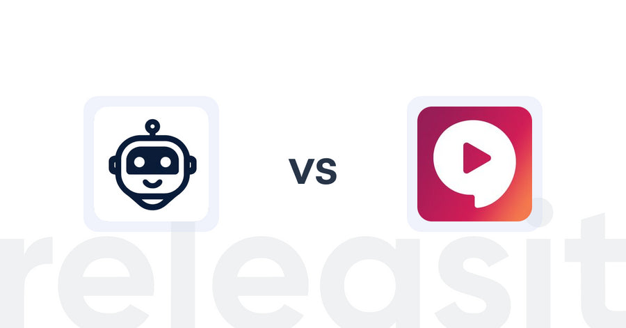 Shopify Upsell and Cross-sell Apps: improv: ReccoMate vs Live 1:1 Video Chat » Uptok