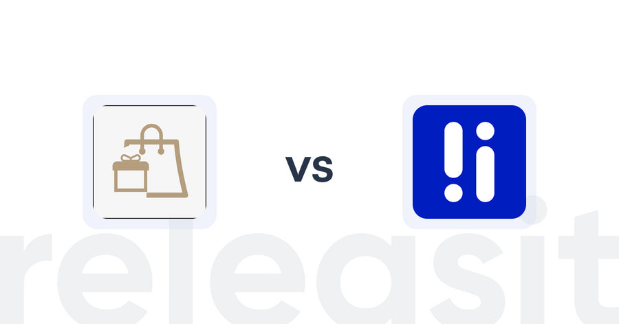 Shopify Upsell and Cross-sell Apps: PROXATION ‑ Freebie Upsell vs PersonalizerAI Recommendations