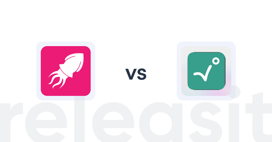 Shopify Upsell and Cross-Sell Apps: Squid Post Purchase Upsell vs. RecoBounce ‑ Recover Traffic