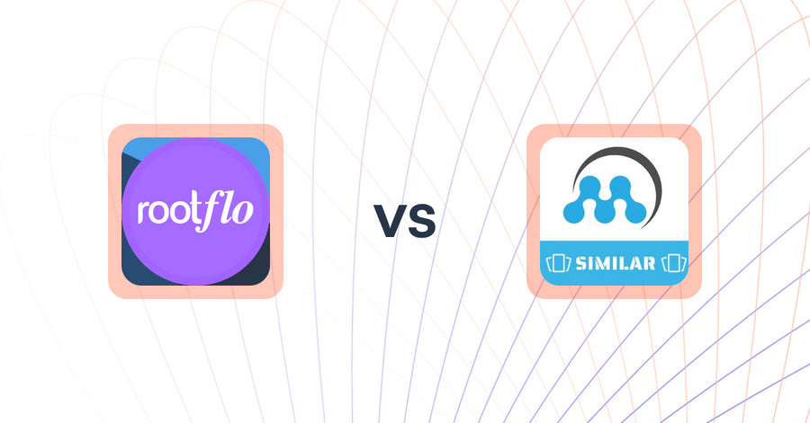 Shopify Upsell and Cross-sell Apps: Rootflo AI Quiz, Banner, Nudge vs MeroxIO View Similar Products