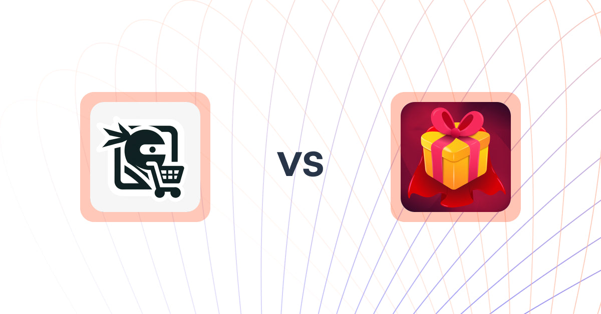 Shopify Upsell and Cross-sell Apps: Checkout Ninja Blocks vs Super: Gift Wrap, Gift Message