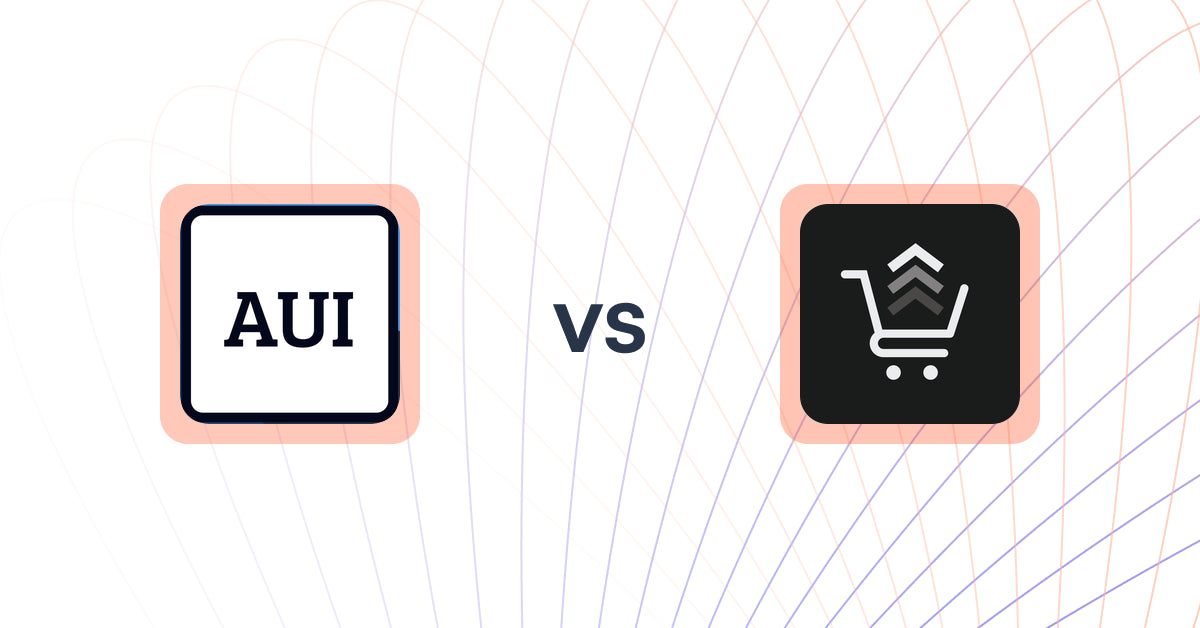 Shopify Upsell and Cross-Sell Apps: AUI Generative AI Agent vs SP: Free Gifts with Purchase