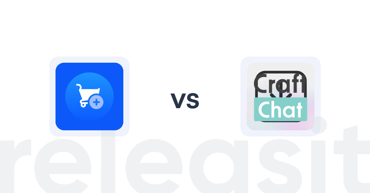 Shopify Upsell and Cross-Sell Apps: Wizy Product Recommendation vs CraftChat:Convert Chat to Sale