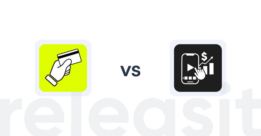 Shopify Upsell and Cross-sell Apps: CartFee: Add Credit Card Fees vs Shoppable Videos‑UGC Feeds