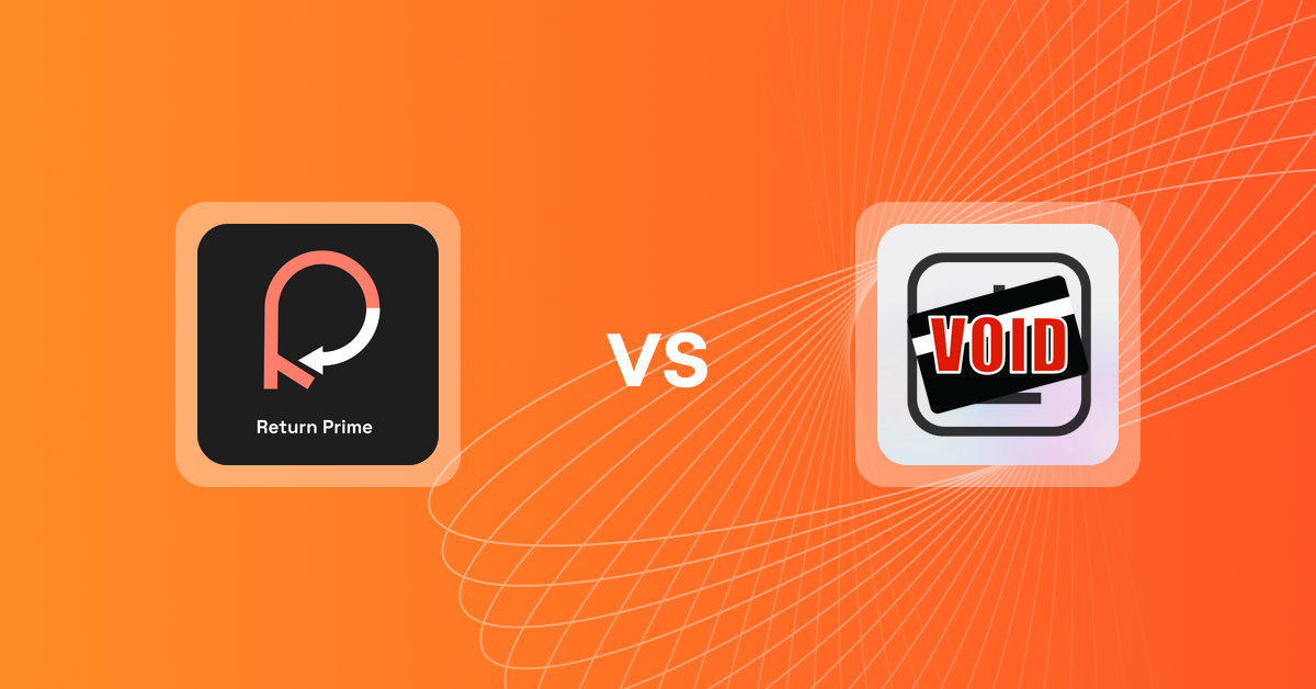Shopify Operations Apps: Return Prime: Return → Revenue vs VoidAuth