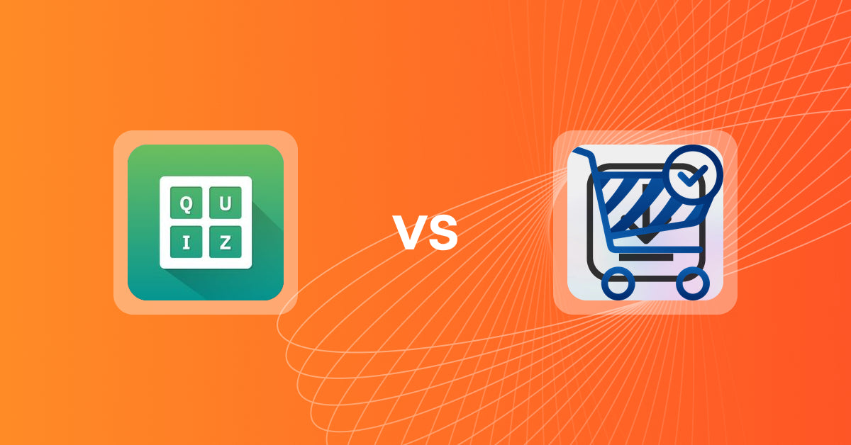 Shopify Upsell and Cross-Sell Apps: Quiz Buddy ‑ Product Quiz vs VTN Checkout Plus