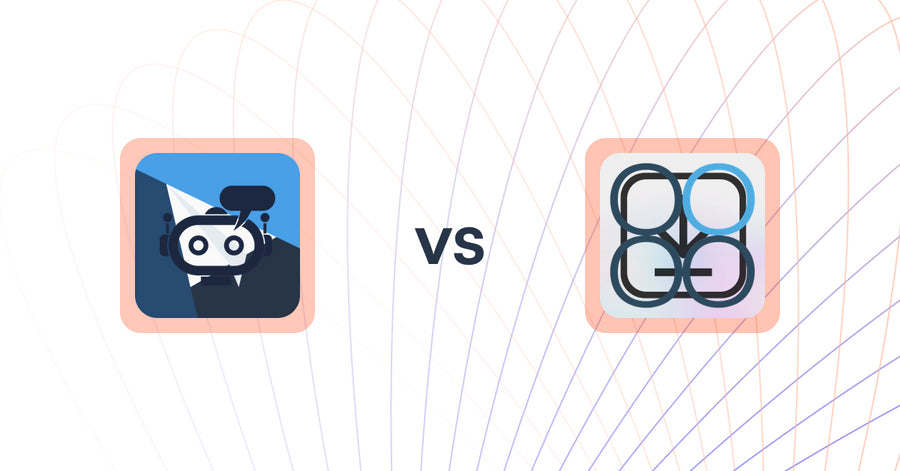 Shopify Upsell and Cross-sell Apps: RevoChat: AI Sales Chatbot vs monoloq ‑ Your ChatGPT Chatbot