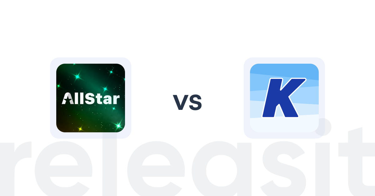 Shopify Upsell and Cross-sell Apps: AllStar: Reviews & Pre‑Order vs K: Cross Sell Related Products