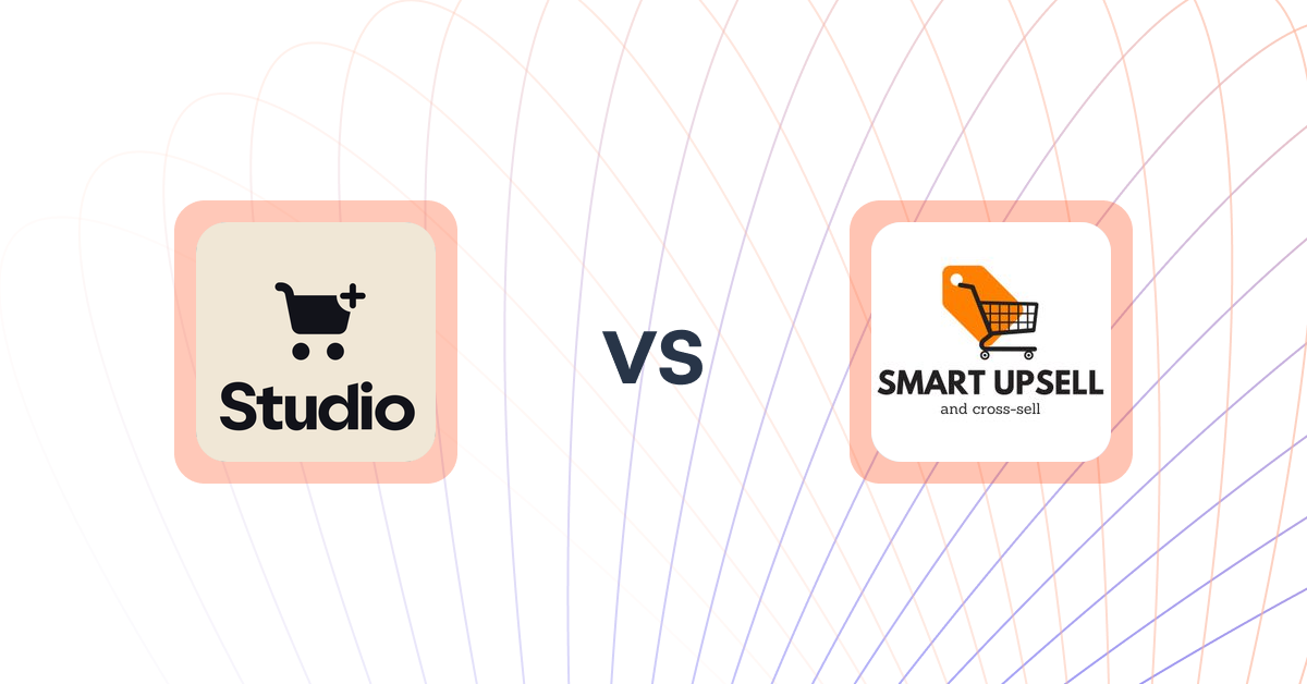 Shopify Upsell and Cross-sell Apps: Checkout Upsell by Studio vs Smart Upsell