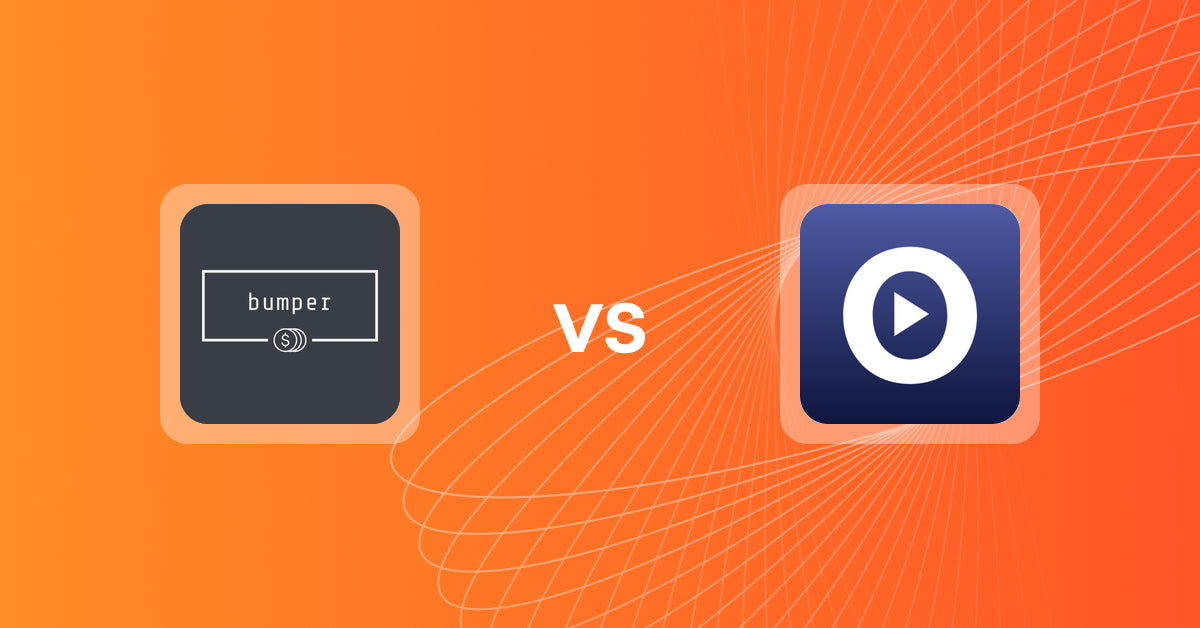 Shopify Upsell and Cross-sell Apps: bumper vs Vydio: Video Based Upsells