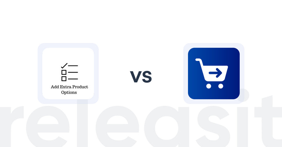 Shopify Upsell and Cross-Sell Apps: Upsell | Extra Product Add-ons vs. Checkify ‑ Customize Checkout