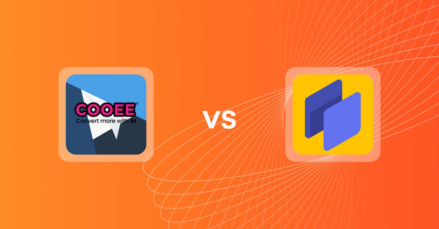 Shopify Upsell and Cross-sell Apps: Cooee AI: Popup, Upsell, Engage vs SpurIT Sales Pop-up Discount