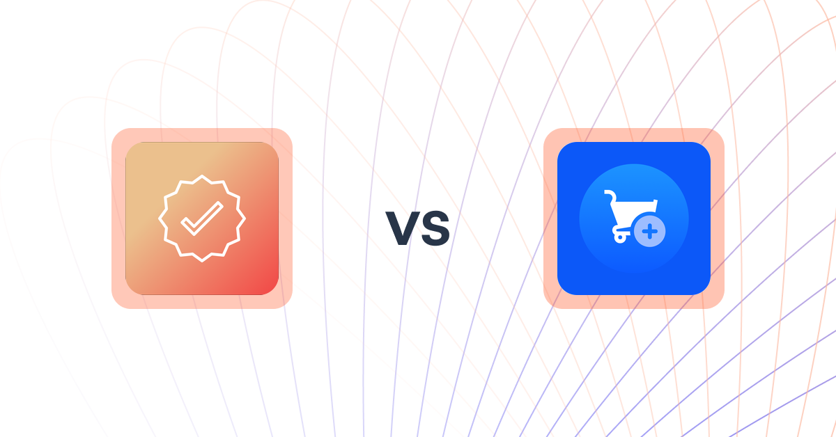 Shopify Upsell and Cross-Sell Apps: Mega Verified Product Badges vs Wizy Product Recommendation