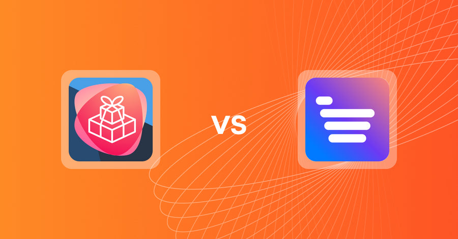 Shopify Upsell and Cross-sell Apps: Mega Product Bundles & Upsell vs Uprate.AI: Sales Chatbot