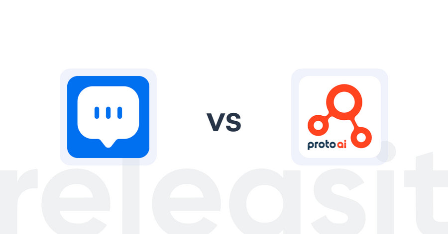 Shopify Upsell and Cross-sell Apps: Taggo: Chatbot AI & WhatsApp vs Proto AI Commerce