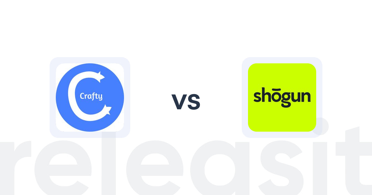 Shopify Upsell and Cross-sell Apps: Product Recommendations‑Crafty vs Shogun ‑ Landing Page Builder