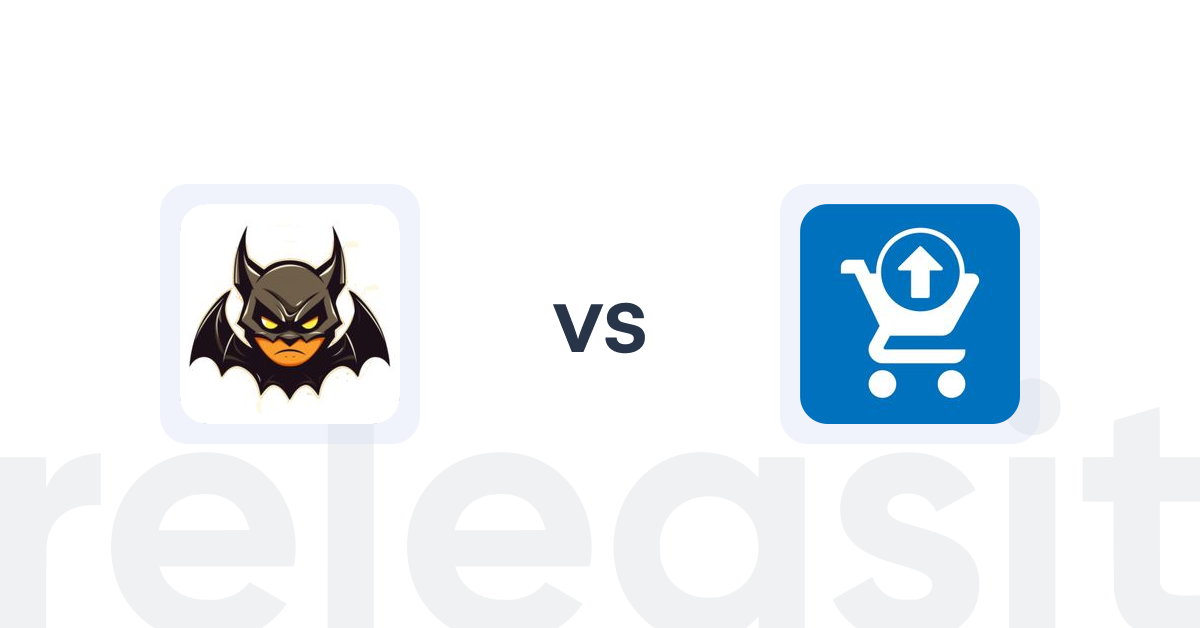 Shopify Upsell and Cross-sell Apps: Frequently Bought Together Bat vs Ecom Cart Upsell Elite