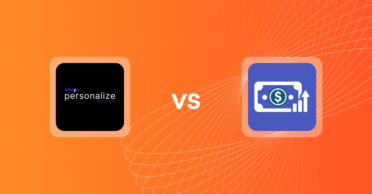Shopify Upsell and Cross-sell Apps: Attryb Personalize vs. Checkout Upsell