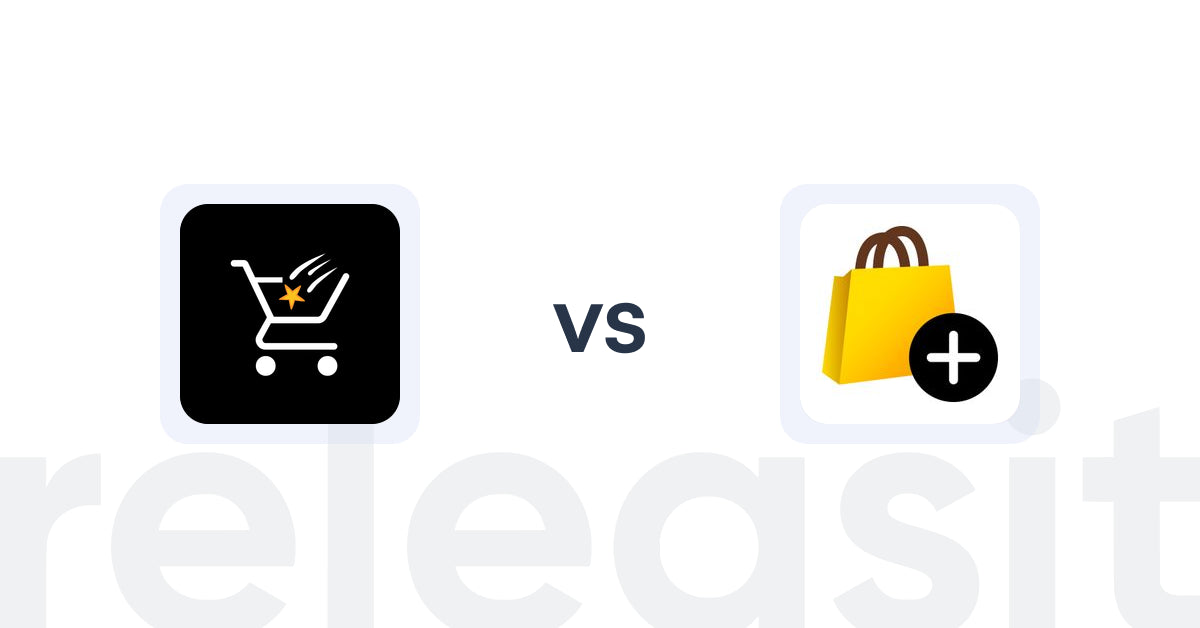 Shopify Upsell and Cross-sell Apps: Checkout Star: Improve AOV, CRO vs あとプラ：チェックアウト拡張 & サンクスページ最適化