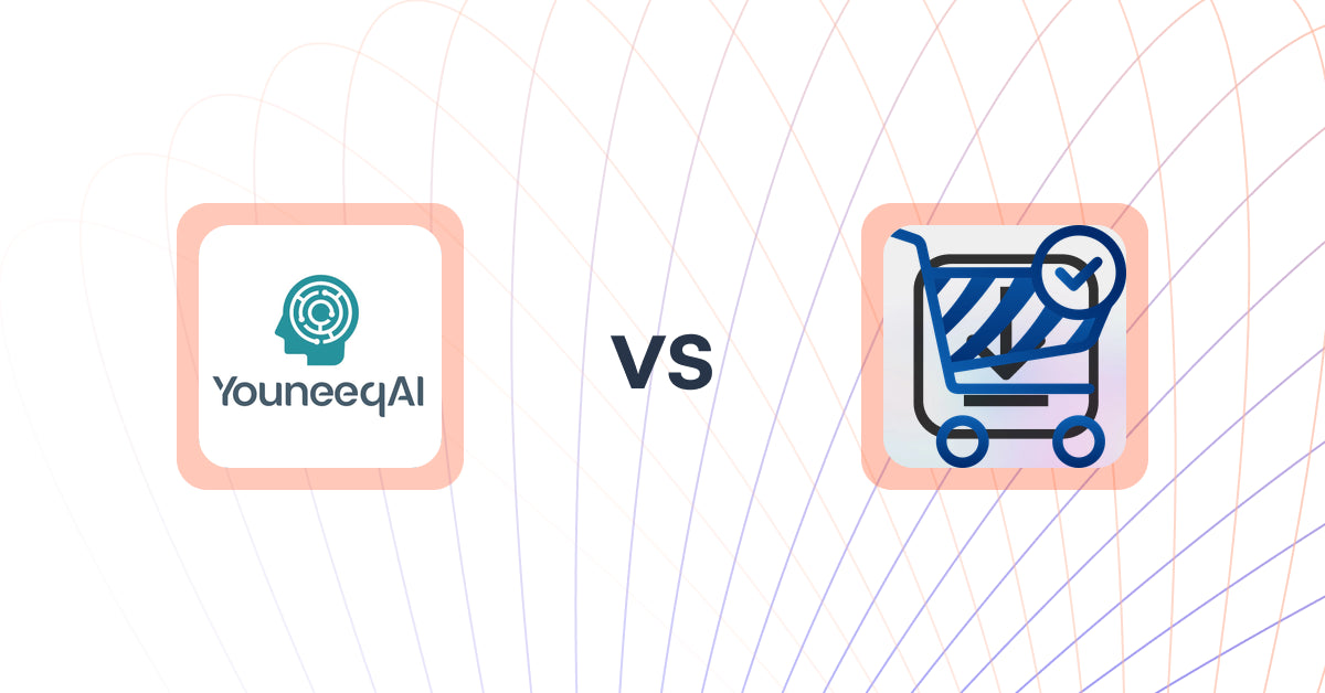 Shopify Upsell and Cross-sell Apps: Youneeq AI Personalization vs VTN Checkout Plus