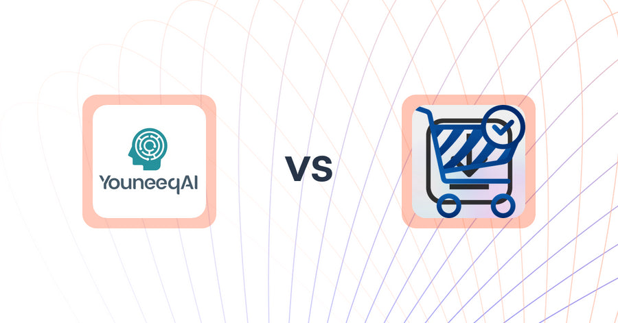Shopify Upsell and Cross-sell Apps: Youneeq AI Personalization vs VTN Checkout Plus