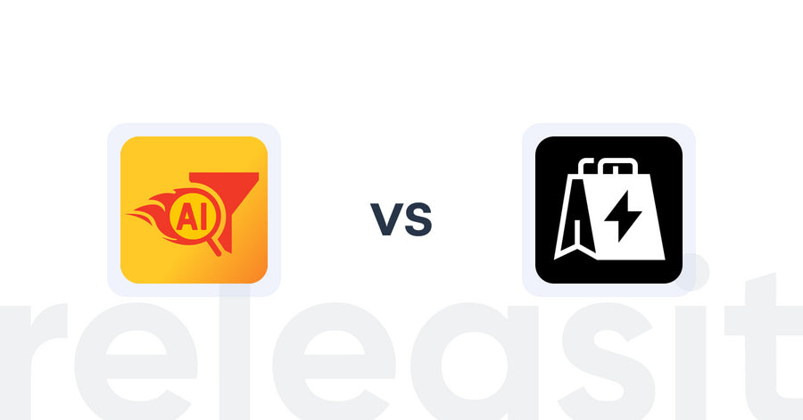 Shopify Upsell and Cross-sell Apps: Rapid AI Search Bar & Filter vs. Essential Free Shipping Upsell
