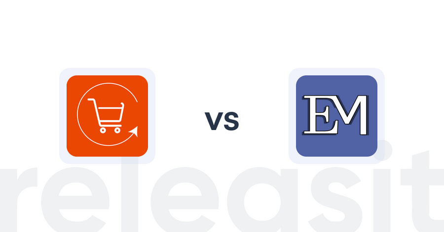 Shopify Upsell and Cross-Sell Apps: Enorm Post Purchase Upsell Pro vs Expert Minute