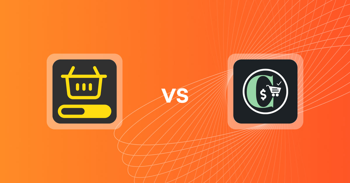 Shopify Upsell and Cross-sell Apps: MVR Free Shipping Bar & Upsell vs Checkmate Upsell Zone