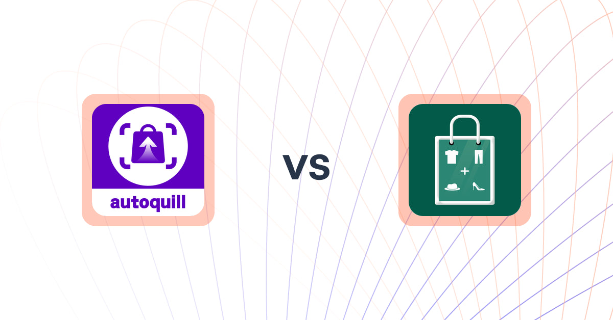 Shopify Upsell and Cross-sell Apps: AI agent Upsell ‑ autoquill vs Shop the look ‑ Upsell