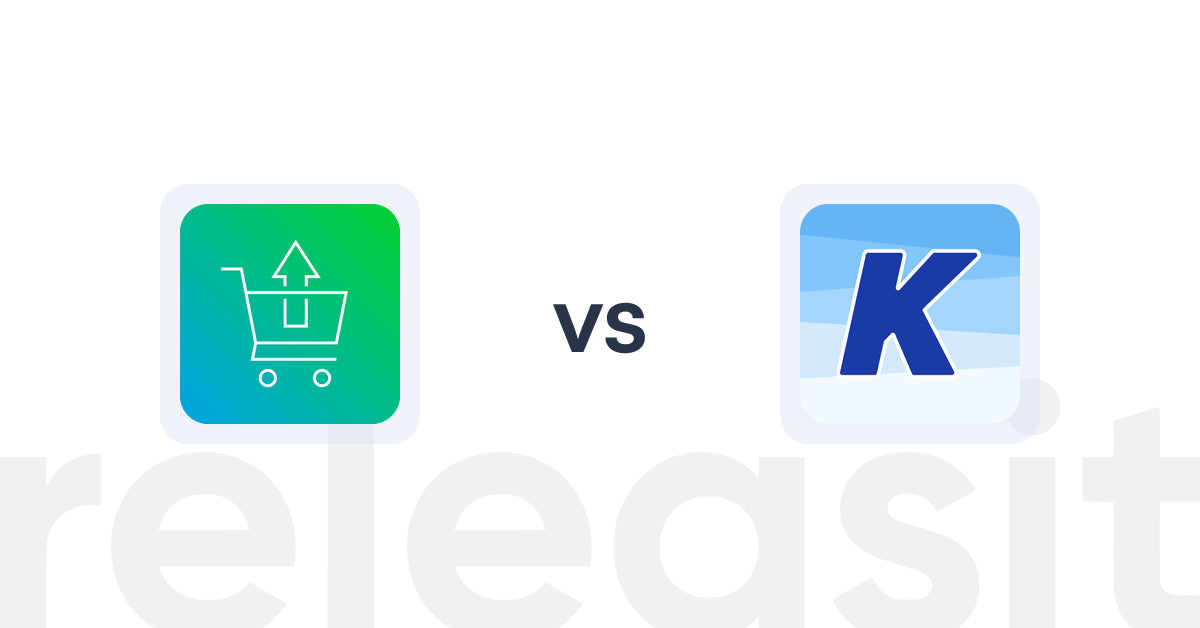 Shopify Upsell and Cross-Sell Apps: Cart Convert Upsell Cross-Sell vs K: Cross Sell Related Products
