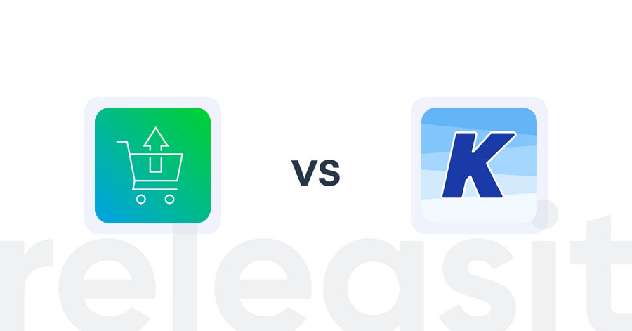 Shopify Upsell and Cross-Sell Apps: Cart Convert Upsell Cross-Sell vs K: Cross Sell Related Products