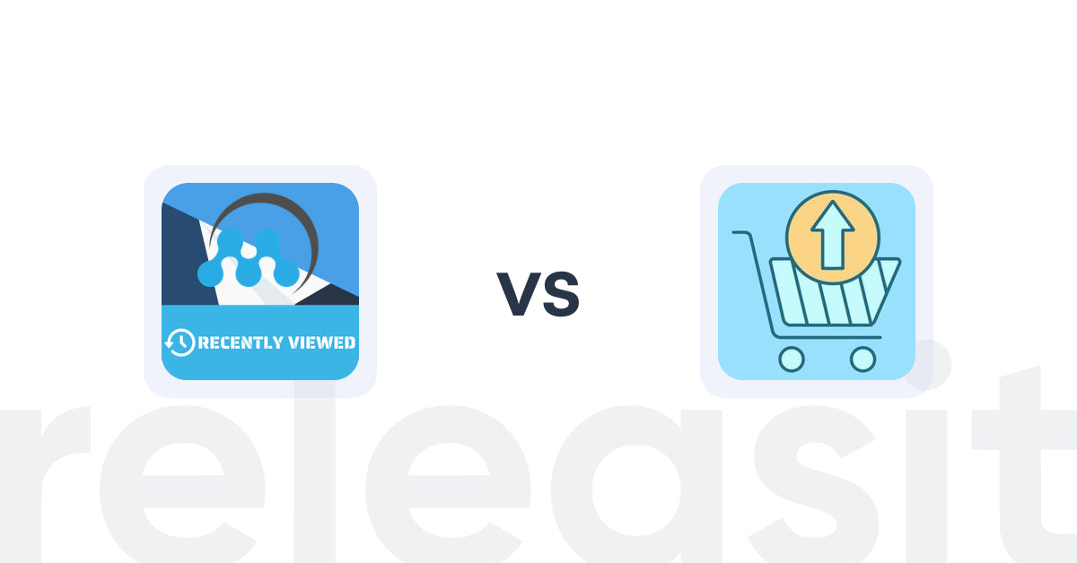 Shopify Upsell and Cross-Sell Apps: MeroxIO Recently Viewed Products vs. Upsell Maxx