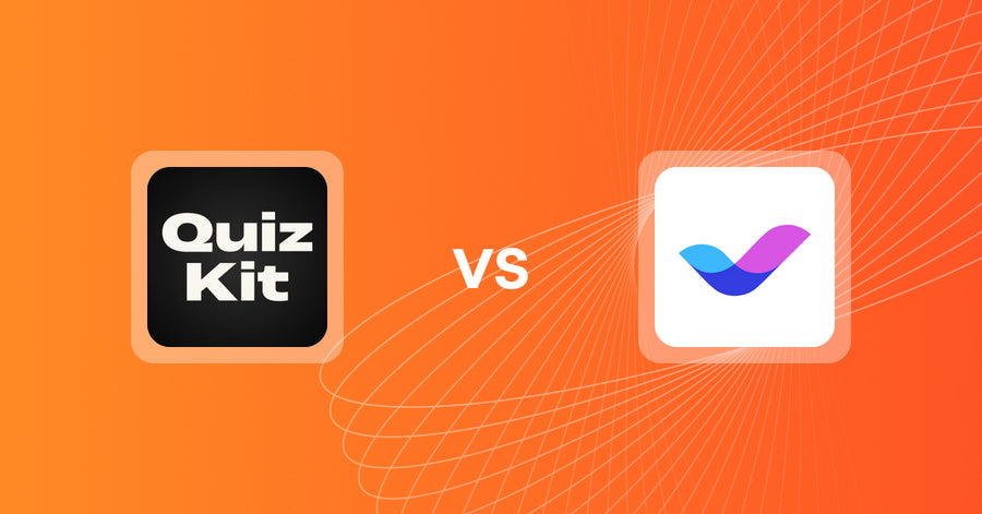Shopify Upsell and Cross-Sell Apps: Presidio: Quiz Kit vs Veda Landing Page Builder