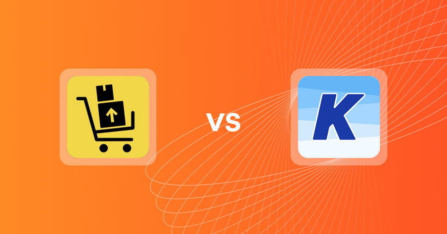 Shopify Upsell and Cross-sell Apps: UpsellFly: Checkout Upsells vs K: Cross Sell Related Products