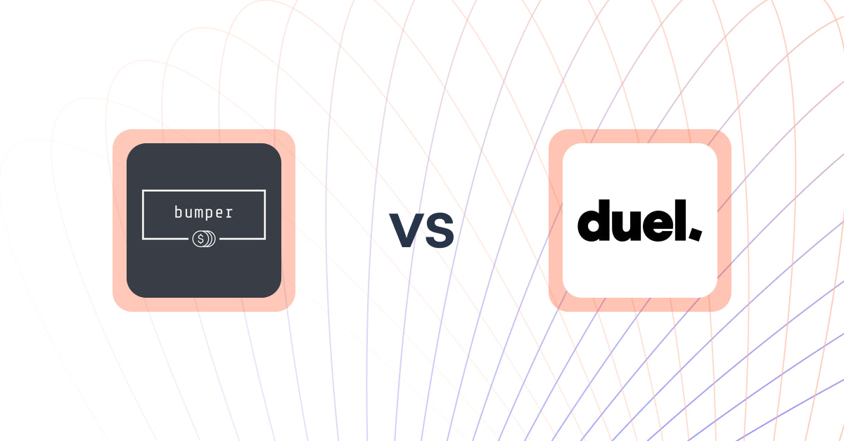 Shopify Upsell and Cross-Sell Apps: bumper vs Duel | Referrals & Affiliates
