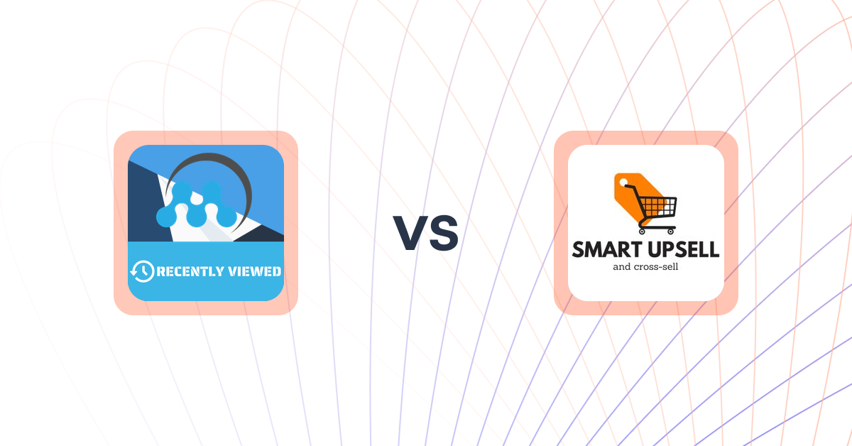Shopify Upsell and Cross-sell Apps: MeroxIO Recently Viewed Products vs Smart Upsell
