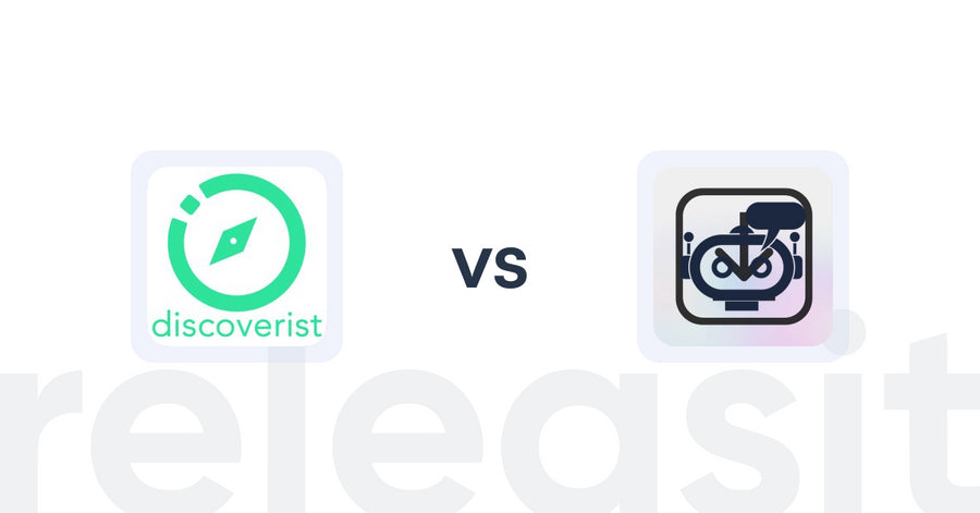 Shopify Upsell and Cross-sell Apps: Discoverist AI Recommendations vs RevoChat: AI Sales Chatbot