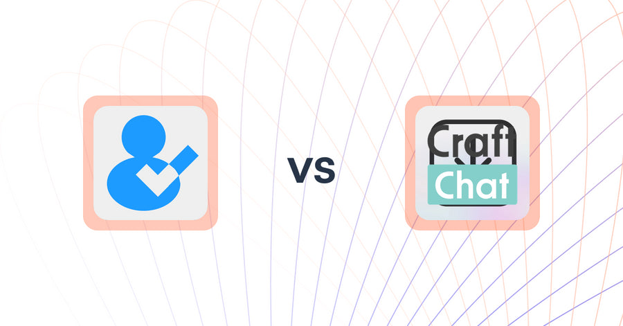 Shopify Upsell and Cross-sell Apps: Rend ‑ Custom AI Product Quiz vs CraftChat:Convert Chat to Sale