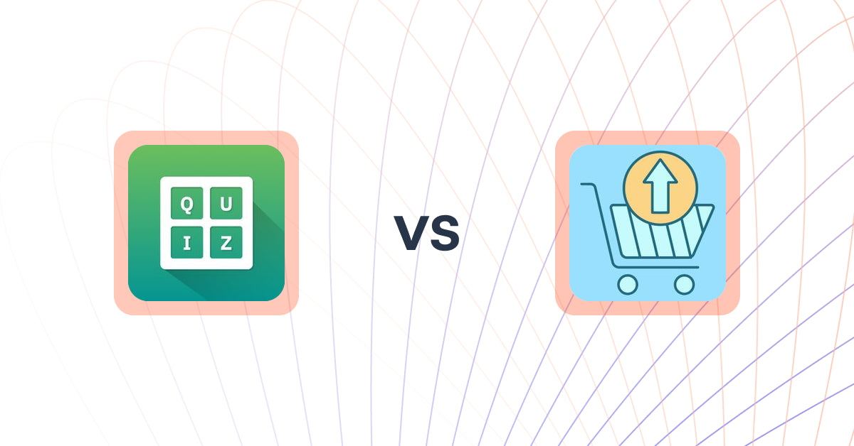 Shopify Upsell and Cross-sell Apps: Quiz Buddy ‑ Product Quiz vs Upsell Maxx