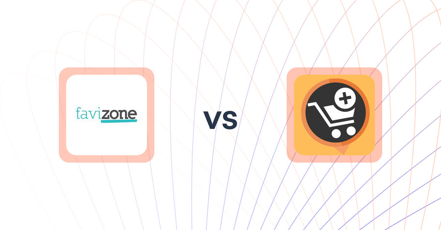 Shopify Upsell and Cross-sell Apps: Favizone: upsell & cross‑sell vs Upsell & Cross sell ‑ Appsell